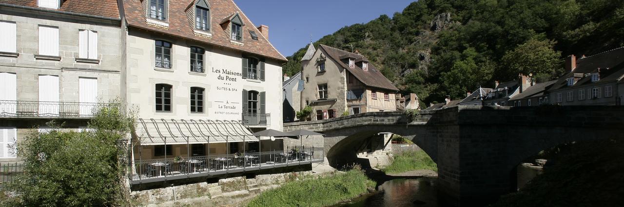 Les Maisons Du Pont - Charme & Caractere Aubusson  Bagian luar foto